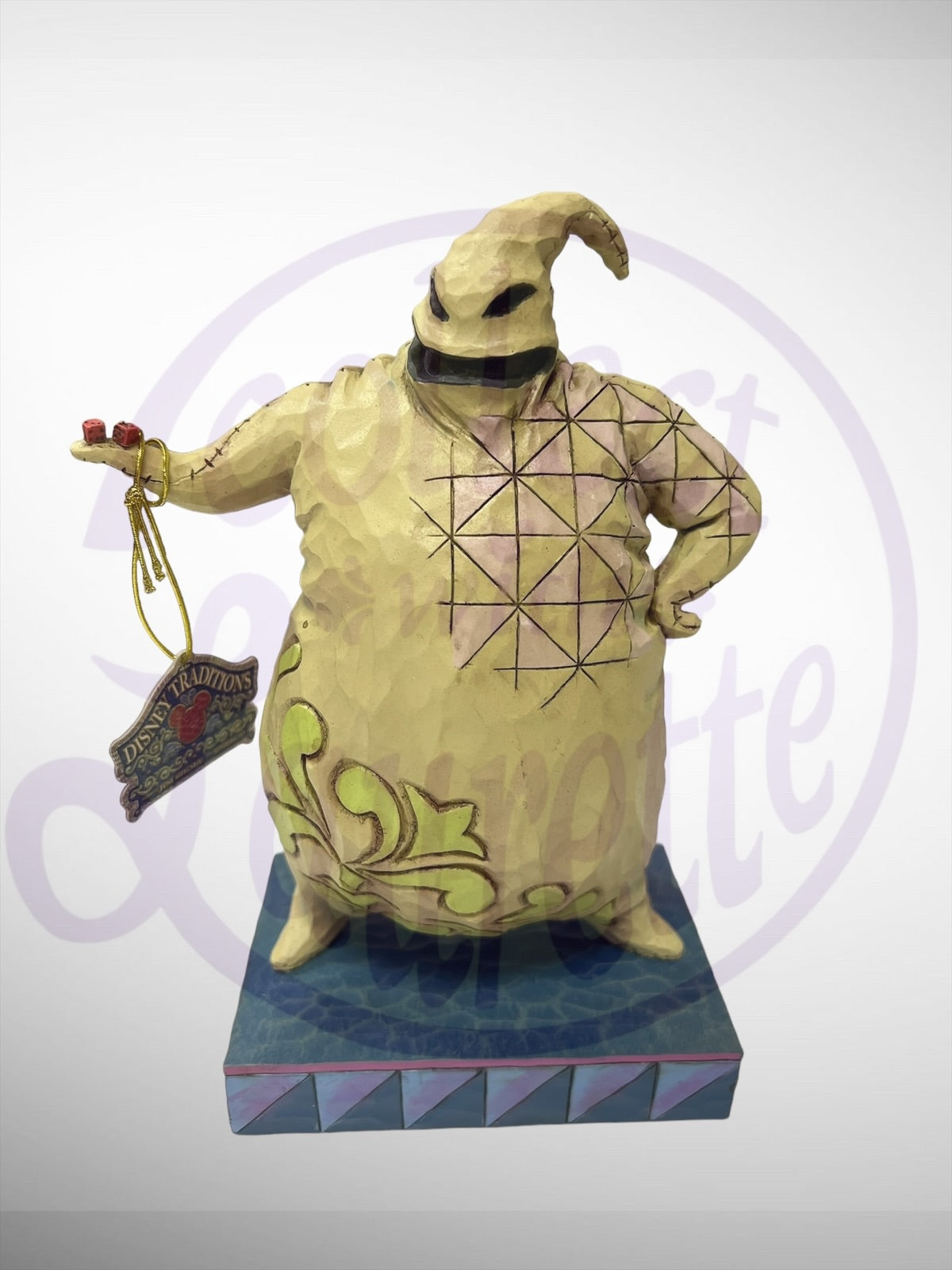 Jim Shore Disney Traditions - Roll the Dice Oogie Boogie Nightmare Before Christmas Figurine