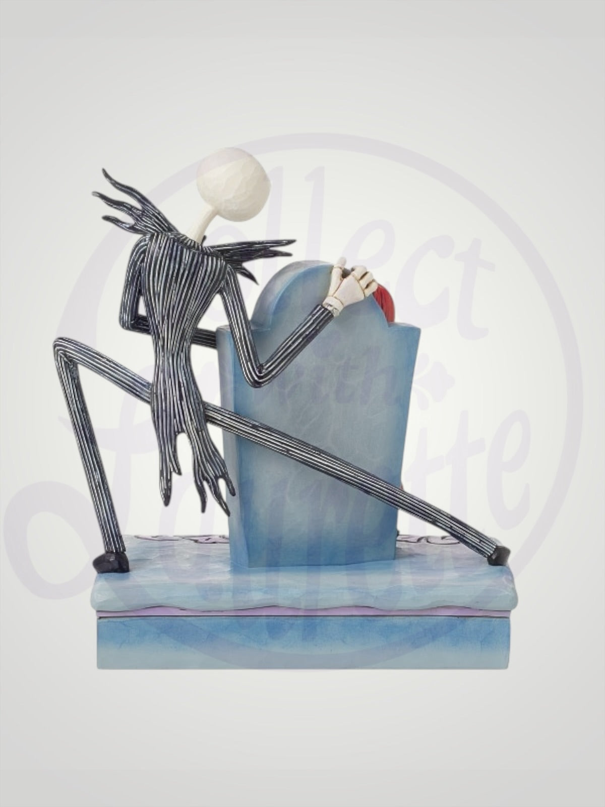 Jim Shore Disney Traditions -  A Grave Affair Jack Sally Nightmare Before Christmas Figurine - PREORDER