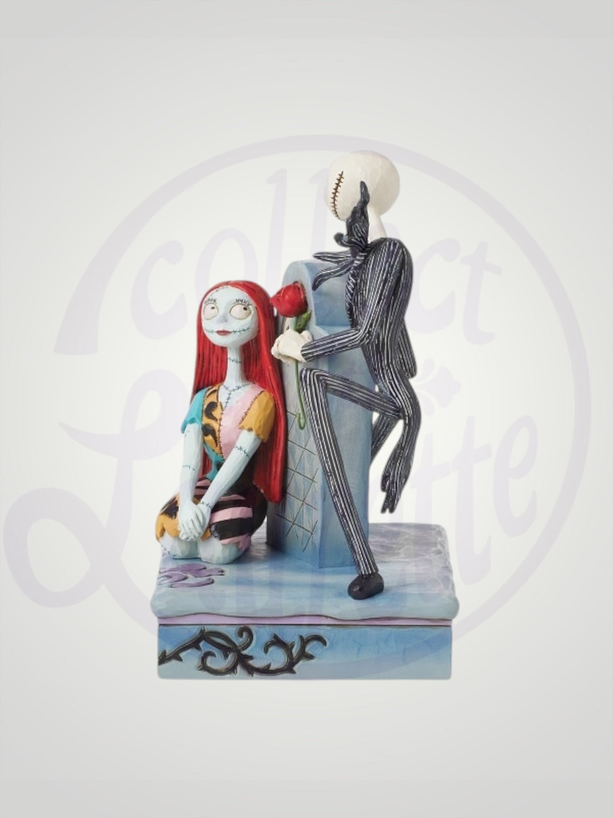 Jim Shore Disney Traditions -  A Grave Affair Jack Sally Nightmare Before Christmas Figurine - PREORDER