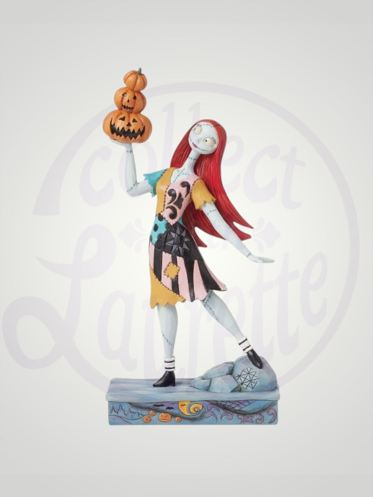 Jim Shore Disney Traditions - A Stack of Jacks Sally with Pumpkins Nightmare Before Christmas Figurine - PREORDER