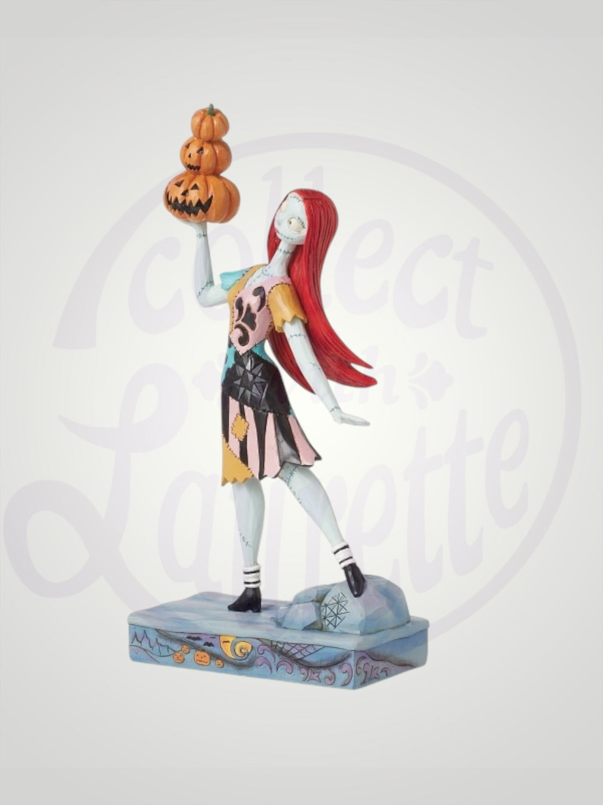 Jim Shore Disney Traditions - A Stack of Jacks Sally with Pumpkins Nightmare Before Christmas Figurine - PREORDER