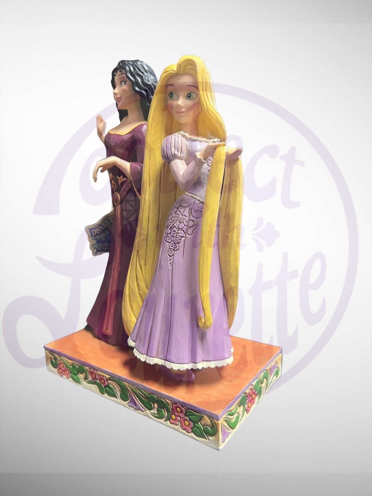 Jim Shore Disney Traditions - Selfish and Spirited Rapunzel and Mother Gothel Figurine