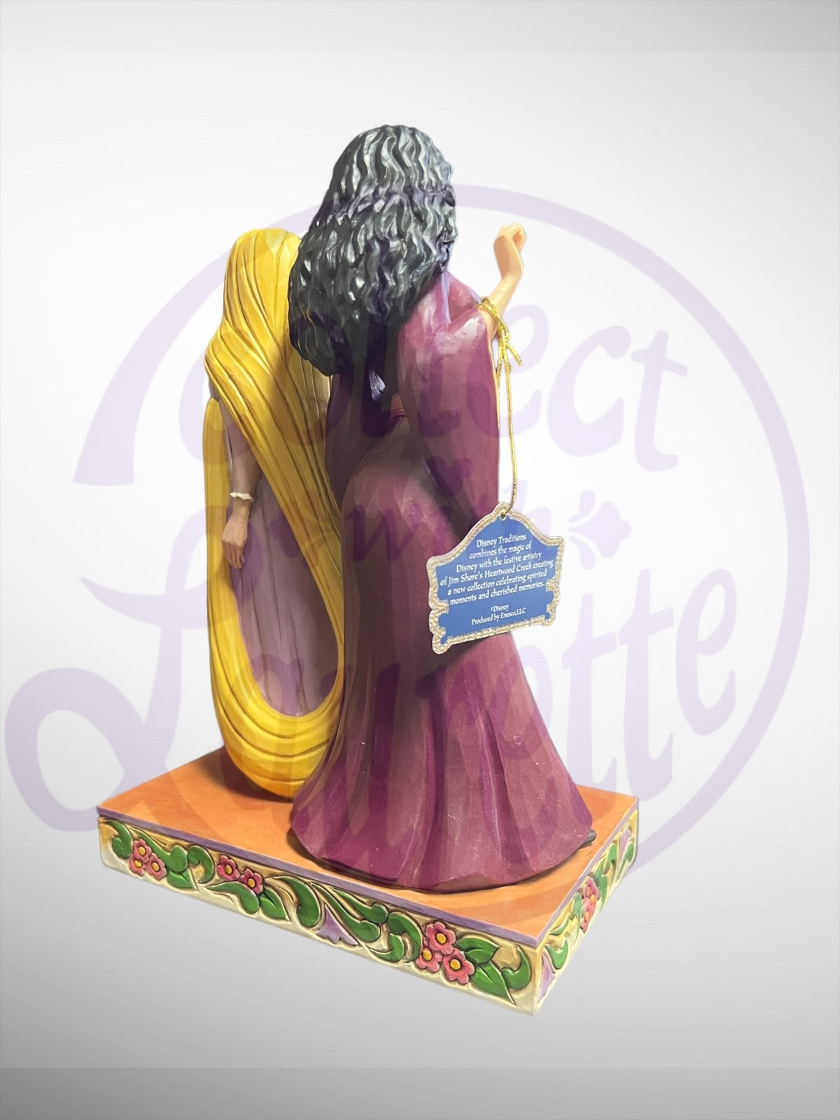 Jim Shore Disney Traditions - Selfish and Spirited Rapunzel and Mother Gothel Figurine