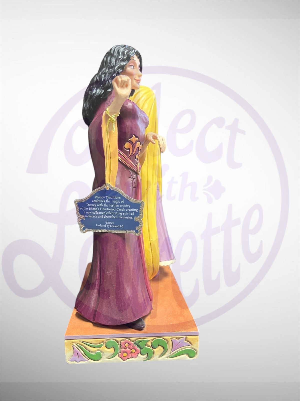 Jim Shore Disney Traditions - Selfish and Spirited Rapunzel and Mother Gothel Figurine