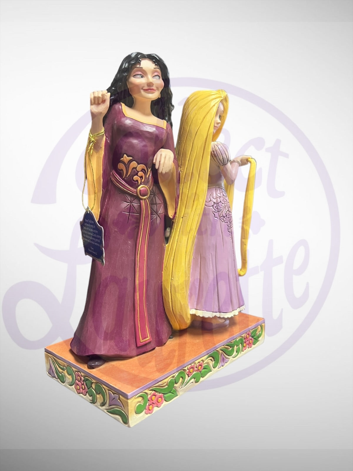 Jim Shore Disney Traditions - Selfish and Spirited Rapunzel and Mother Gothel Figurine