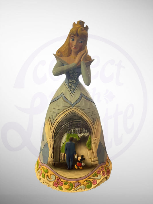 Jim Shore Disney Traditions - A Tribute to Disneyland's Diamond Celebration Aurora Walt Figurine (no box)