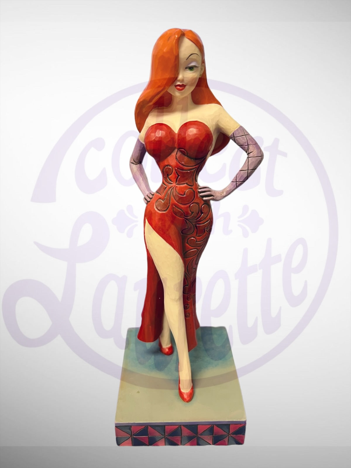 Jim Shore Disney Traditions - Drawn This Way Jessica Rabbit Figurine