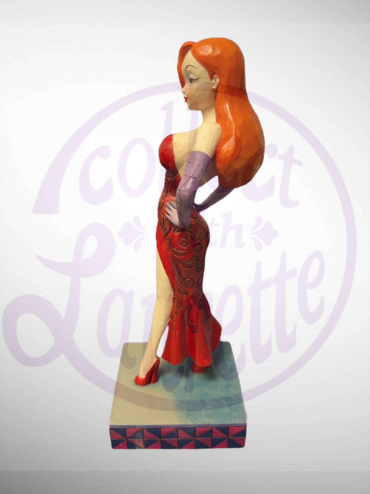 Jessica Rabbit Figure Base Jim Shore Disney Traditions - Drawn This Way Jessica Rabbit Figurine ...