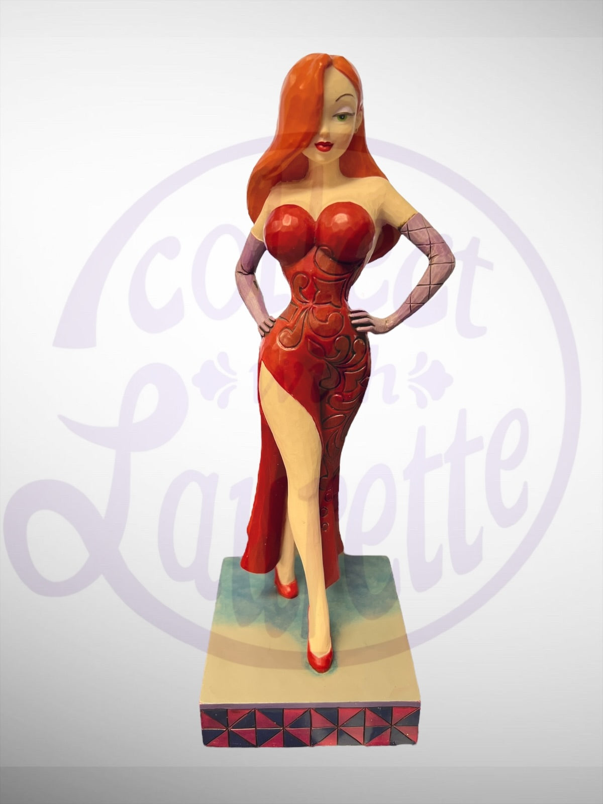 Jim Shore Disney Traditions - Drawn This Way Jessica Rabbit Figurine (no box)