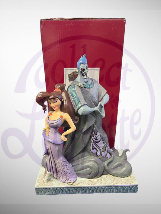 Jim Shore Disney Traditions - Moxie and Menace Meg Hades Figurine