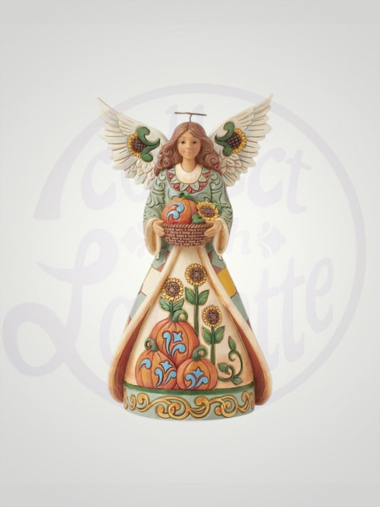 Jim Shore Heartwood Creek - Let Us Give Thanks Angel Harvest Figurine - PREORDER