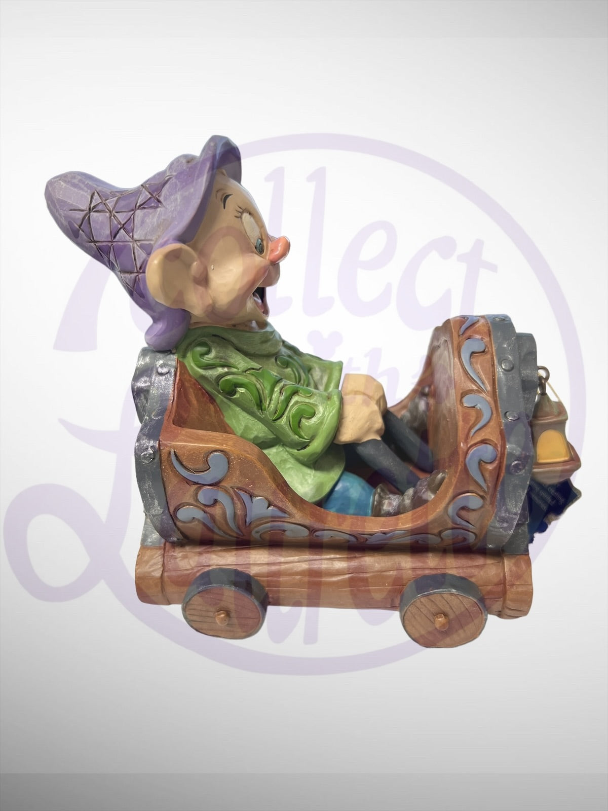 Jim Shore Disney Traditions - Seven Dwarfs Mine Train Dopey Snow White Figurine