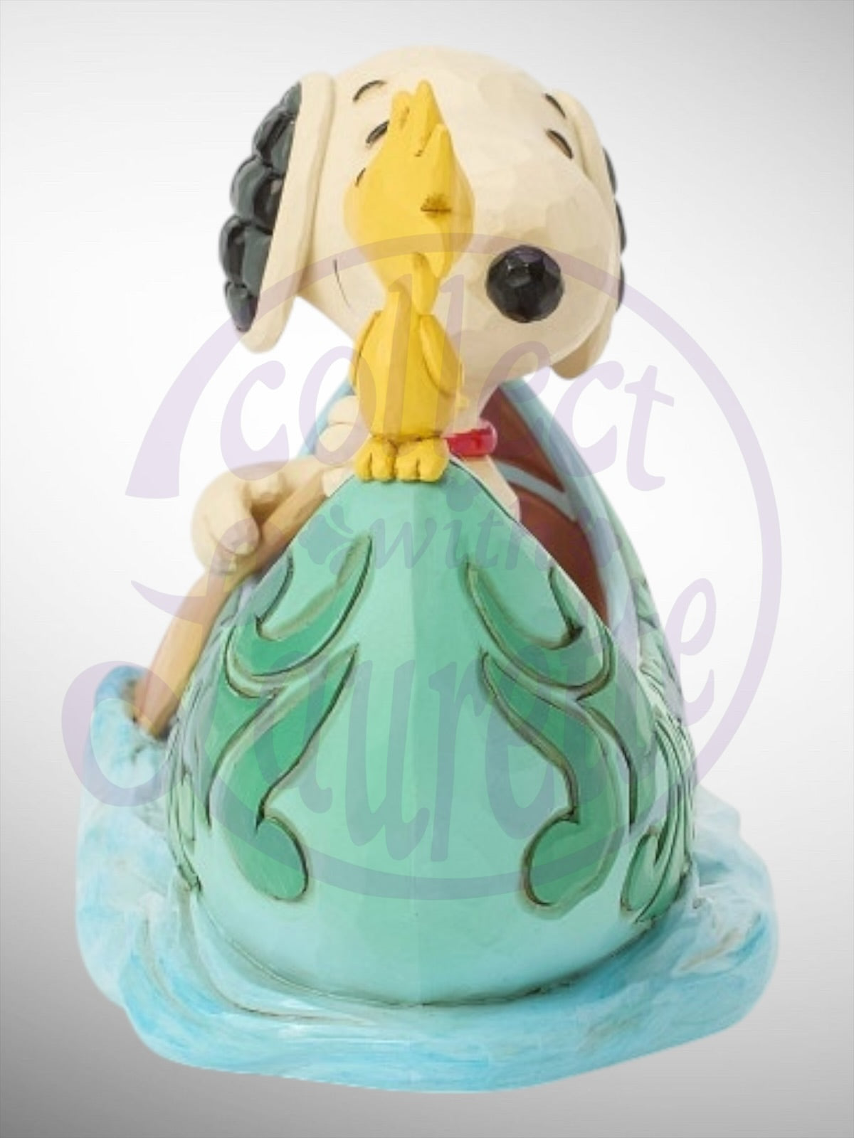 Jim Shore Peanuts - Canoe Believe It Snoopy Woodstock Figurine - PREORDER