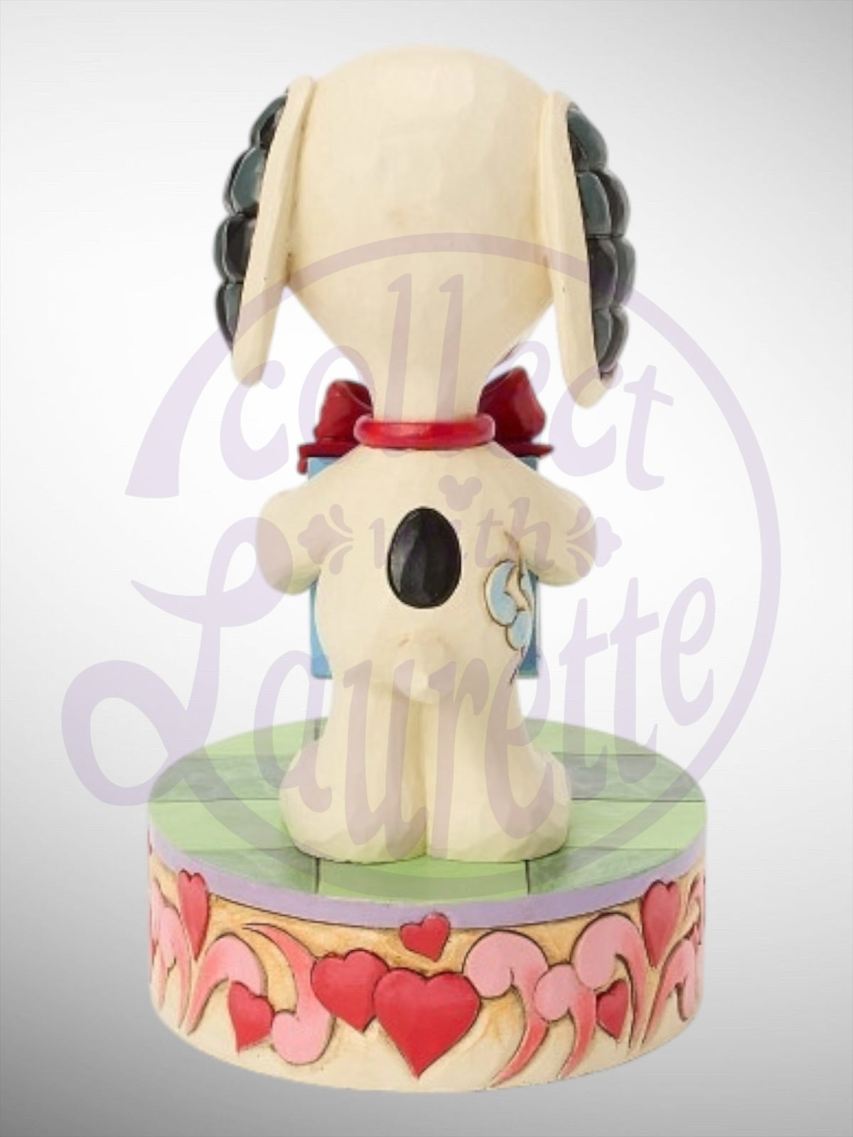 Jim Shore Peanuts - The Perfect Exchange Snoopy Woodstock Valentine Gifts Figurine - PREORDER
