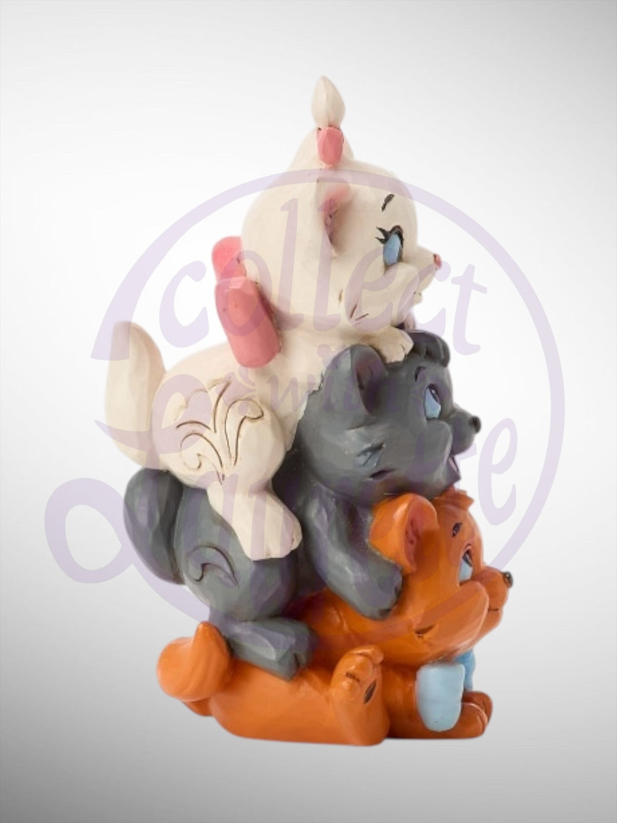Jim Shore Disney Traditions -  Aristocats Stacked Mini Figurine - PREORDER