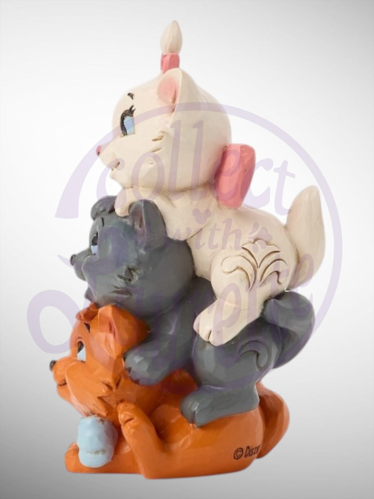 Jim Shore Disney Traditions -  Aristocats Stacked Mini Figurine - PREORDER