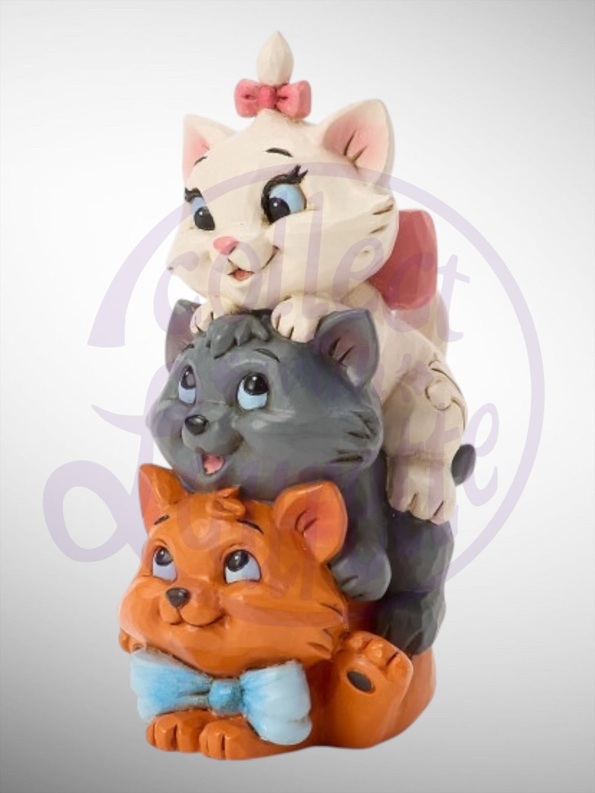 Jim Shore Disney Traditions -  Aristocats Stacked Mini Figurine - PREORDER