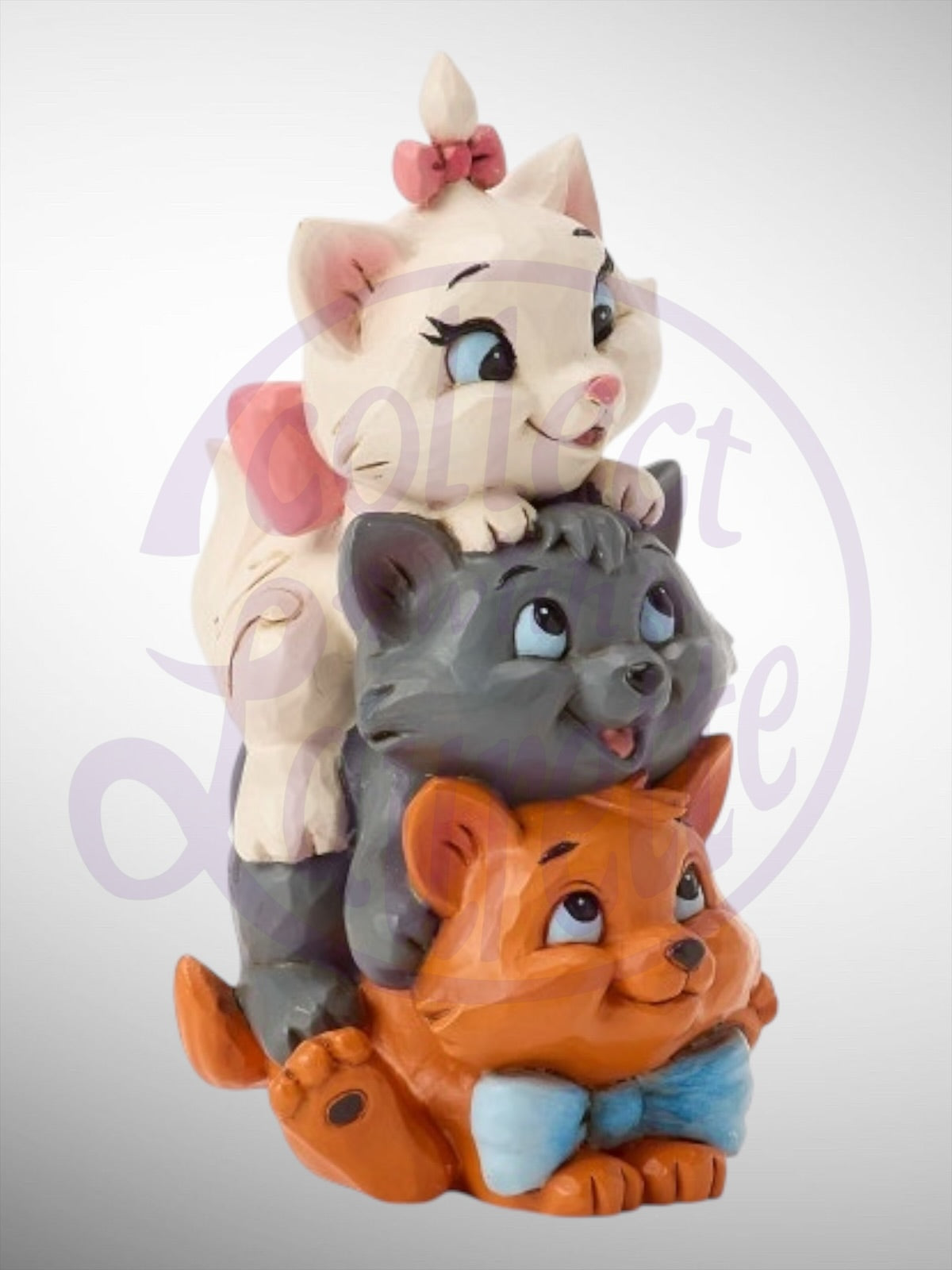 Jim Shore Disney Traditions -  Aristocats Stacked Mini Figurine - PREORDER