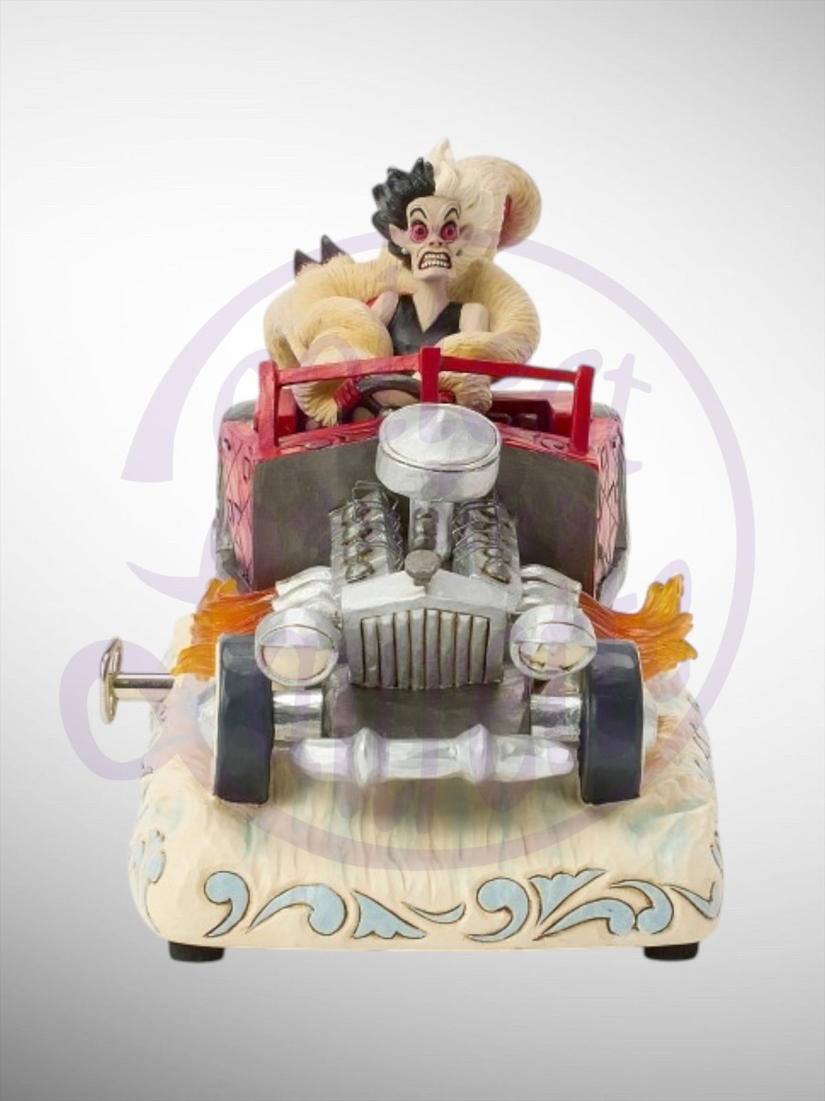 Jim Shore Disney Traditions - Driving De-Vilishly Cruella Musical Figurine - PREORDER