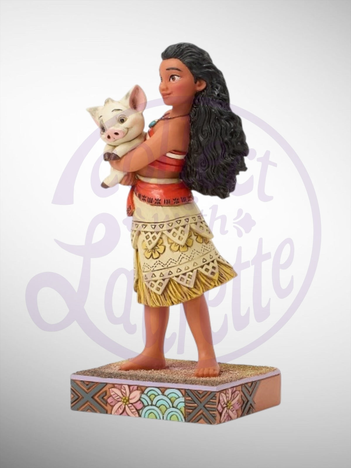 Jim Shore Disney Traditions - Wayfinder's Best Friend Moana Pua Figurine - PREORDER