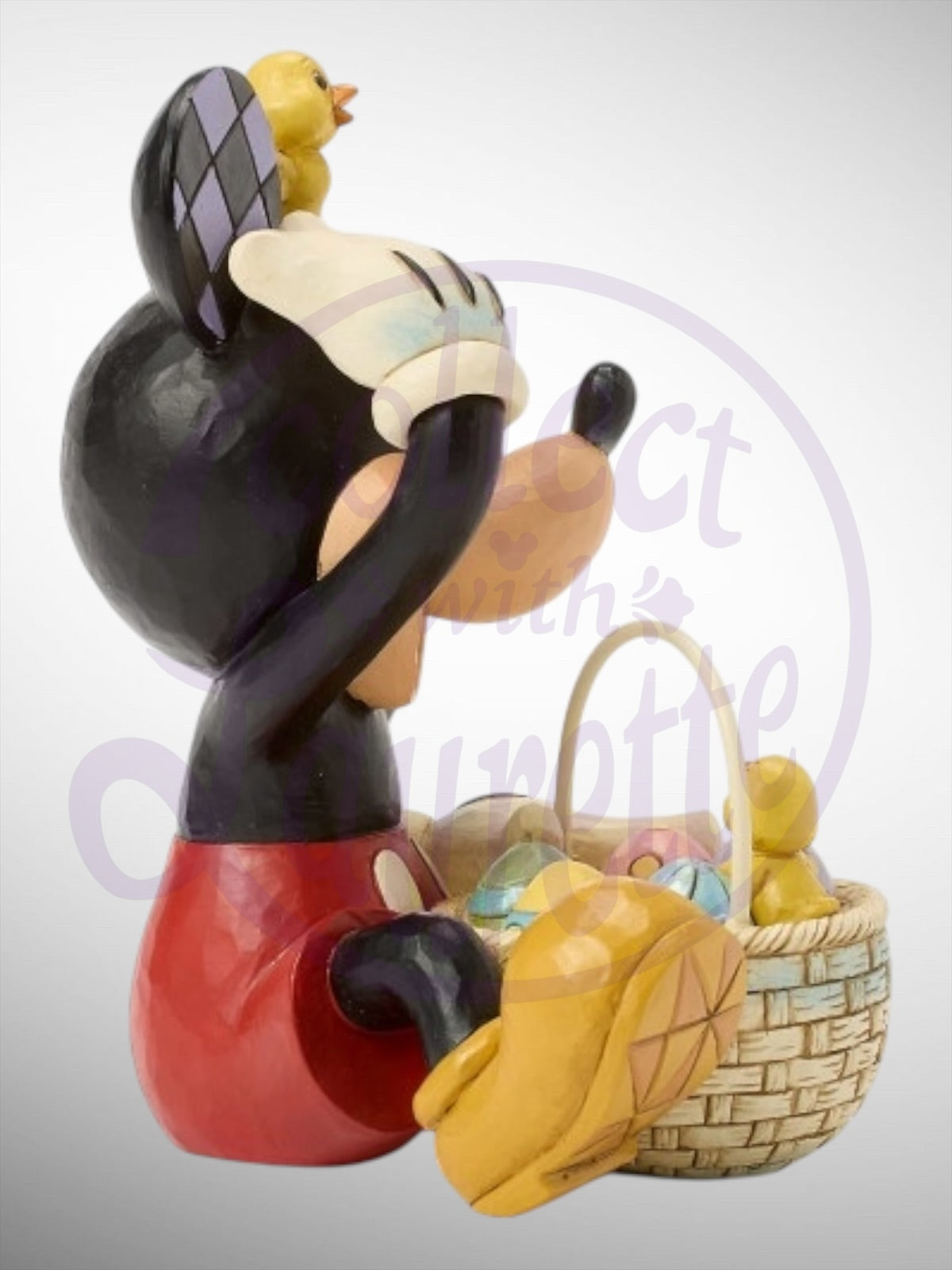 Jim Shore Disney Traditions - Easter Surprise Mickey Mouse Personality Figurine - PREORDER