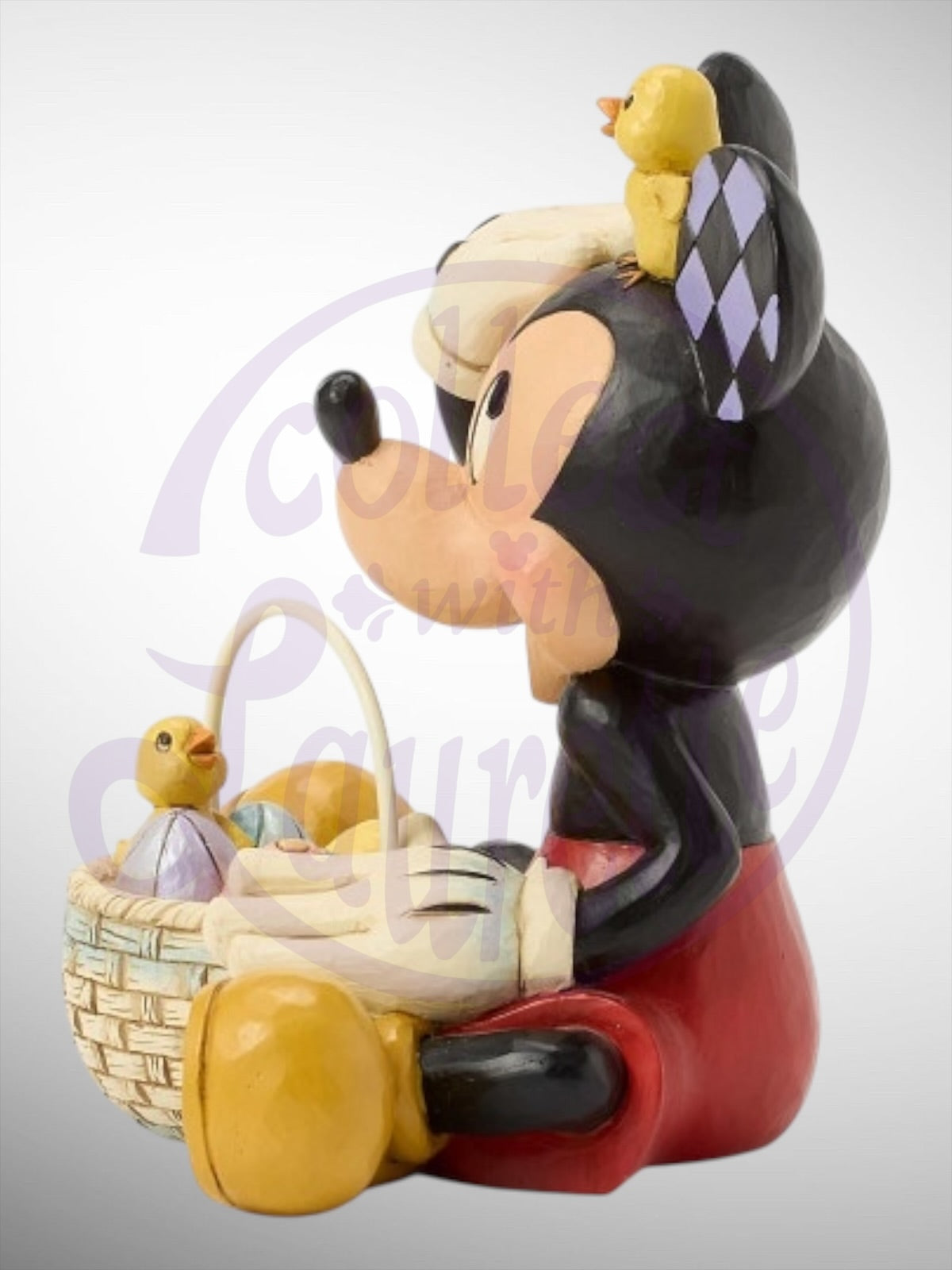 Jim Shore Disney Traditions - Easter Surprise Mickey Mouse Personality Figurine - PREORDER