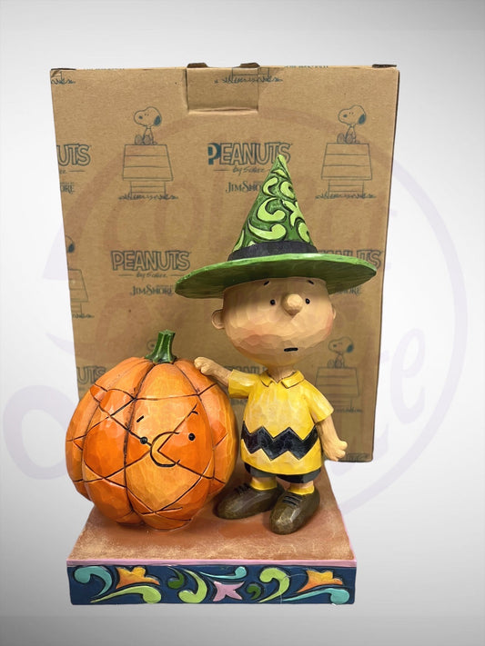 Jim Shore Peanuts - It's Halloween, Charlie Brown Figurine