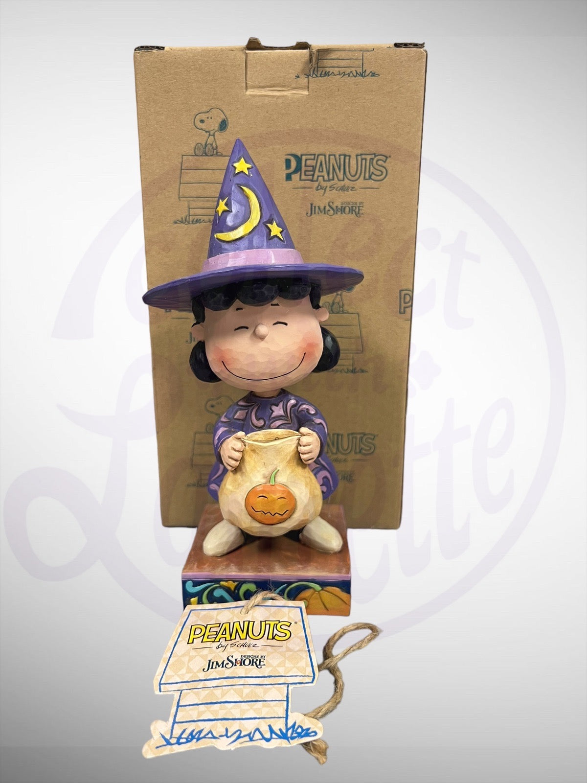 Jim Shore Peanuts - Trick or Treat Lucy Halloween Figurine