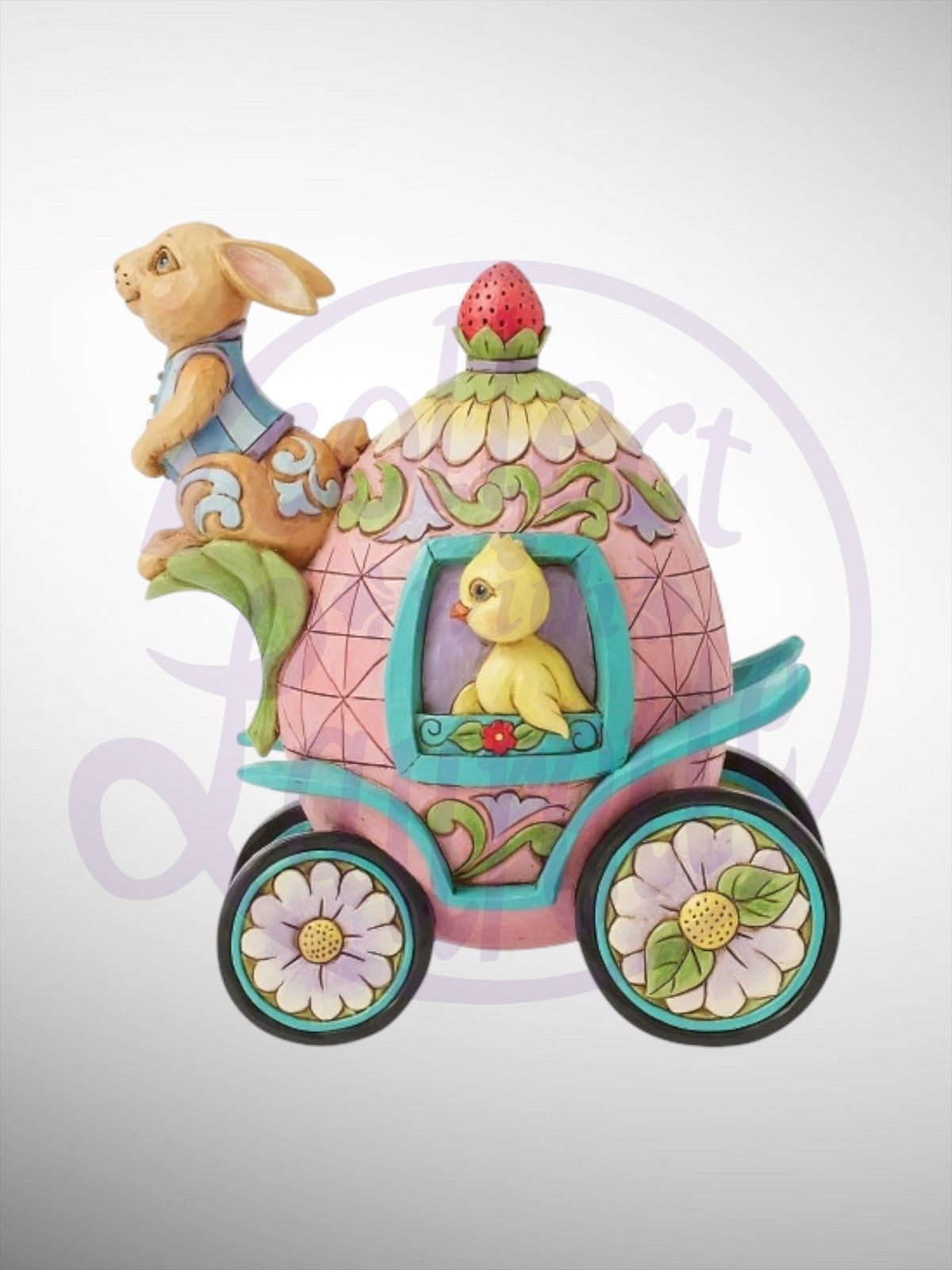 Jim Shore Heartwood Creek - Onward Toward Easter Parade Figurine