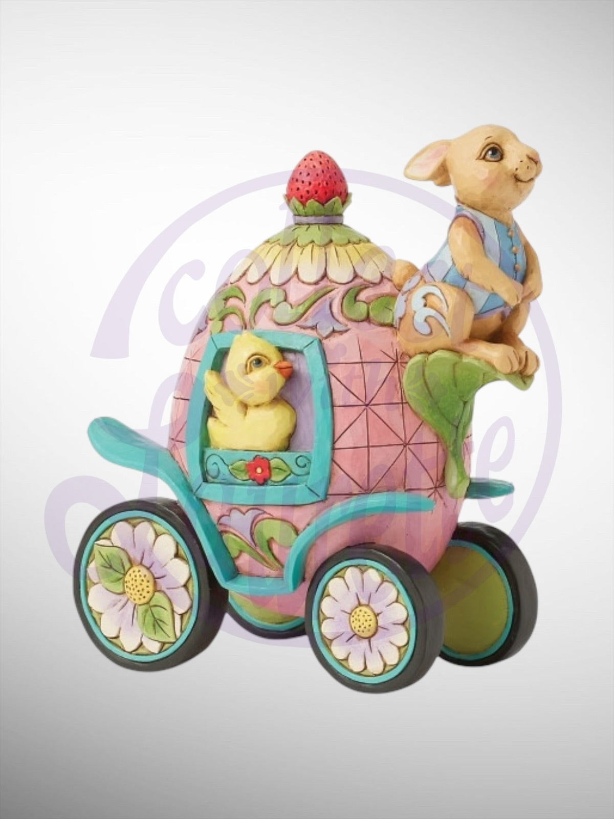 Jim Shore Heartwood Creek - Onward Toward Easter Parade Figurine