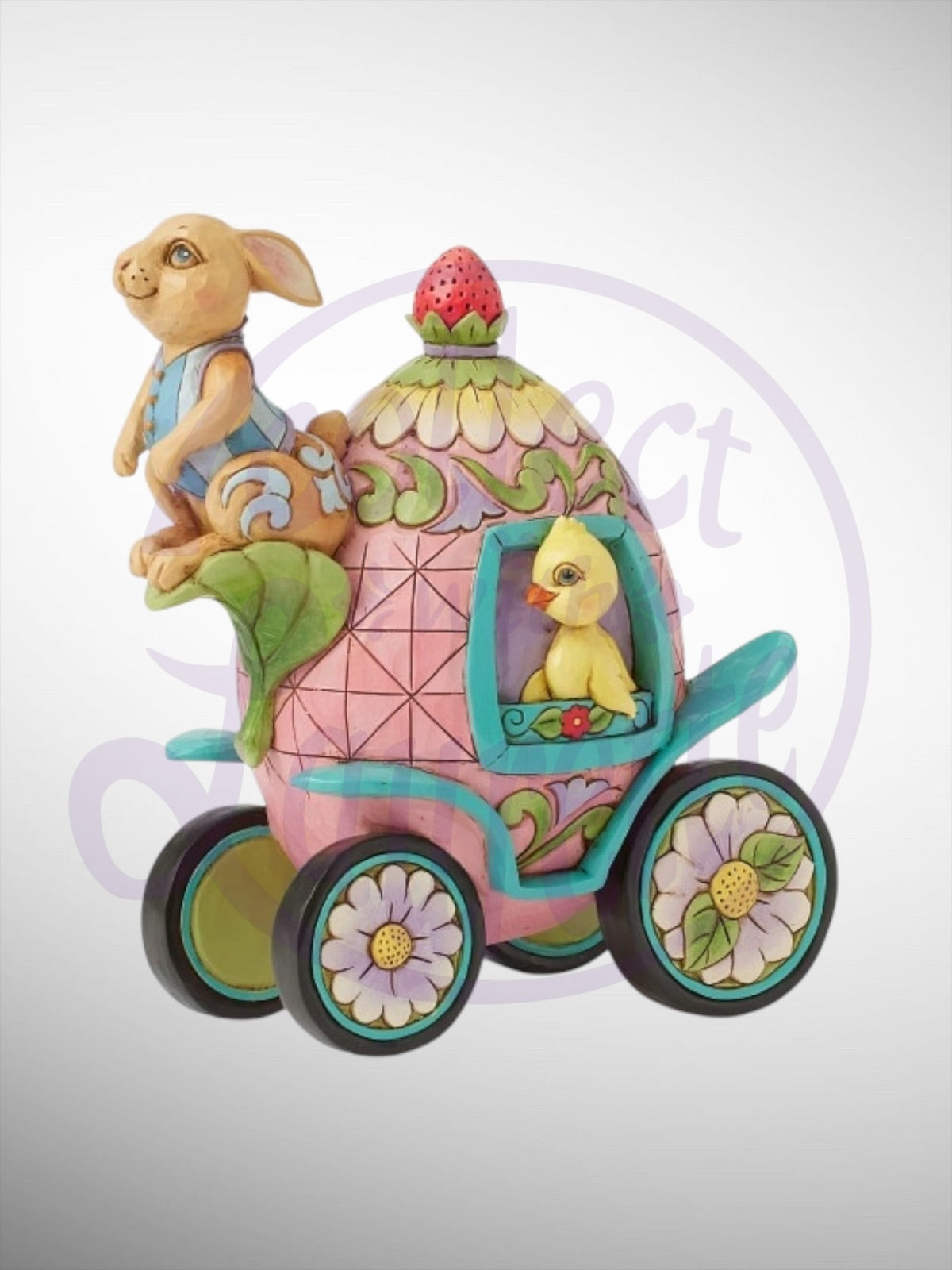 Jim Shore Heartwood Creek - Onward Toward Easter Parade Figurine