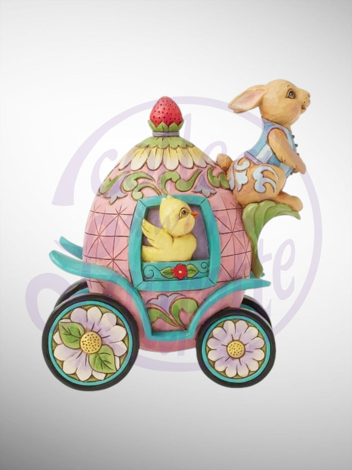 Jim Shore Heartwood Creek - Onward Toward Easter Parade Figurine