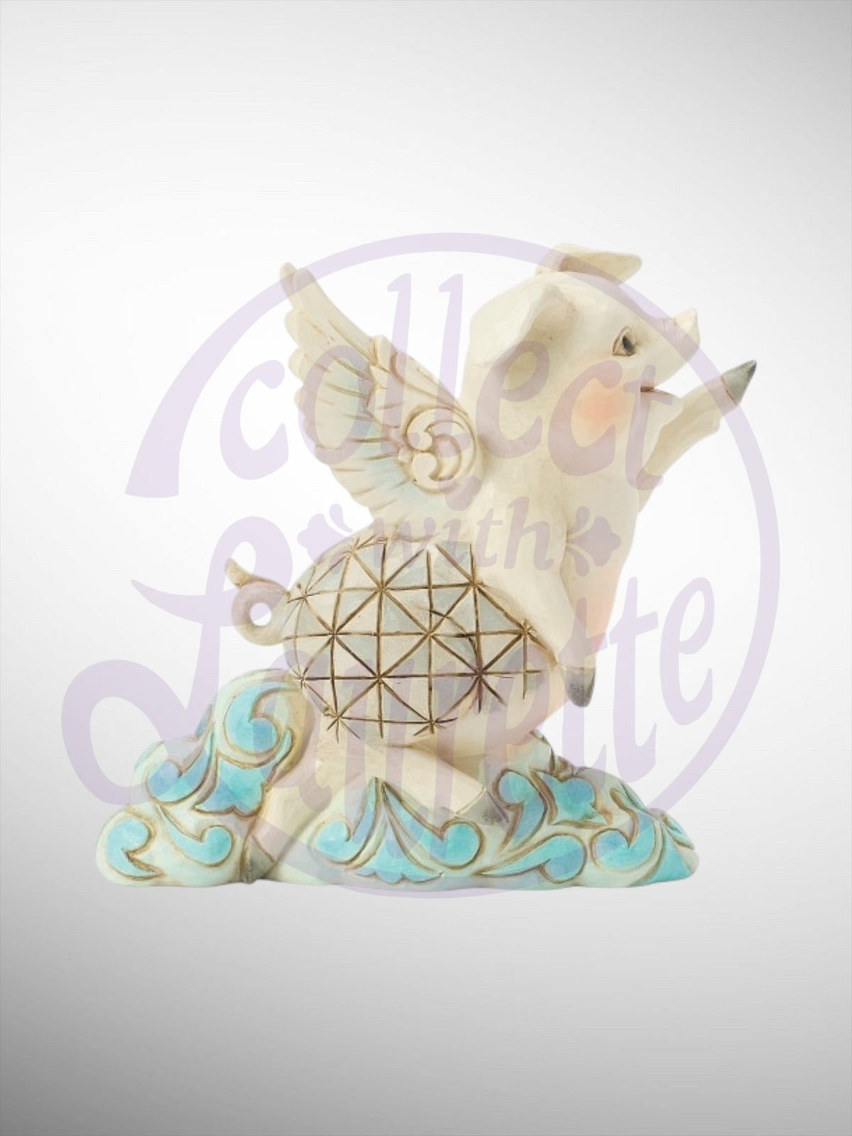 Jim Shore Heartwood Creek - Flying Pig Mini Figurine - PREORDER