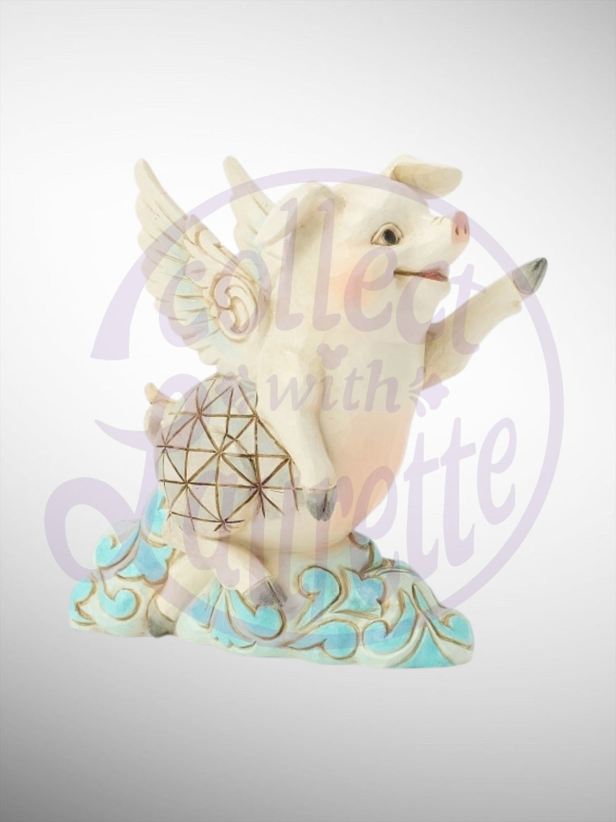 Jim Shore Heartwood Creek - Flying Pig Mini Figurine - PREORDER