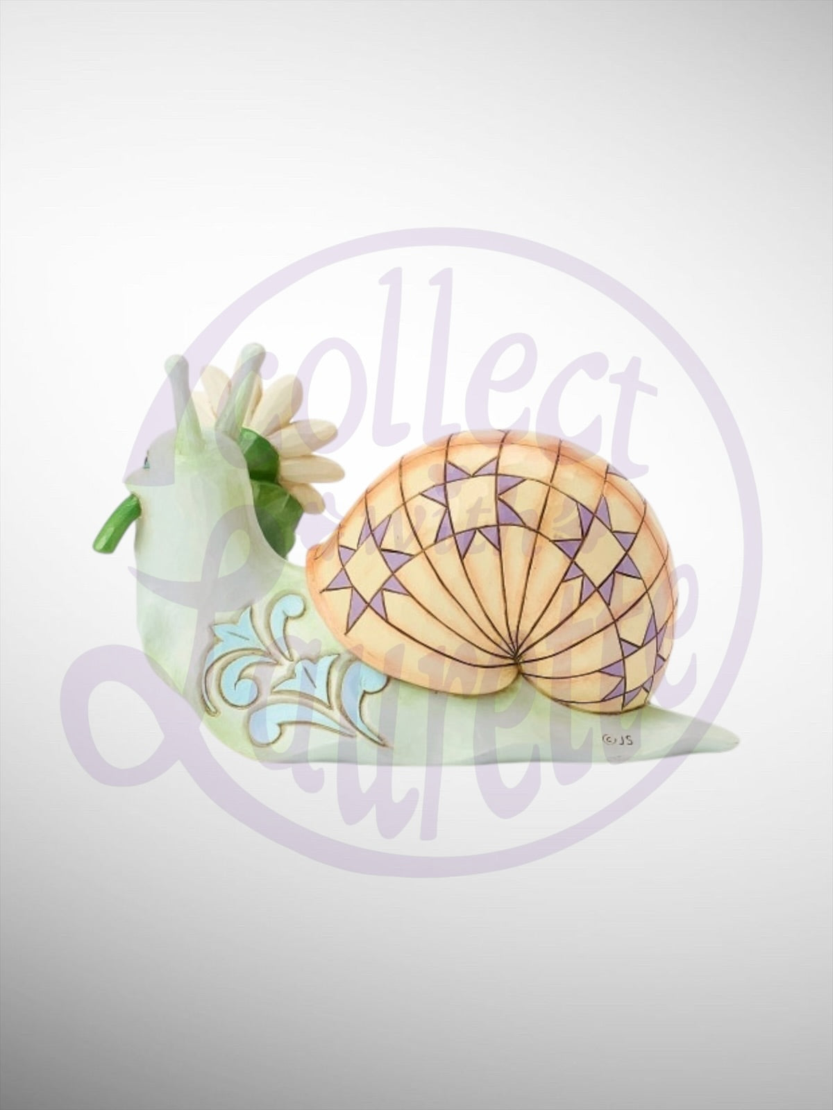 Jim Shore Heartwood Creek - Springtime Charmer Snail Figurine - PREORDER
