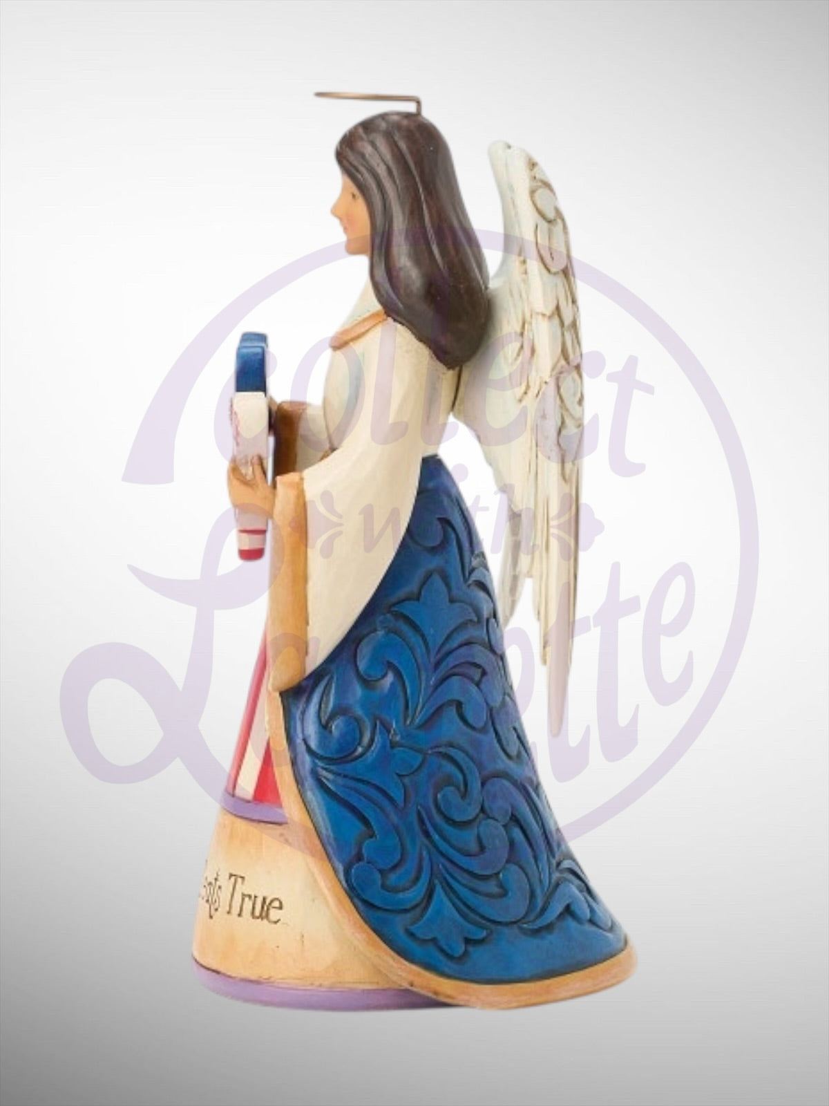 Jim Shore Heartwood Creek - Every Heart Beats True Patriotic Angel Figurine - PREORDER