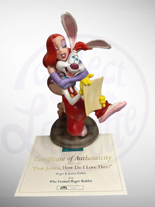 Walt Disney Classics Collection - Dear Jessica, How Do I Love Thee? Roger Rabbit WDCC Figurine