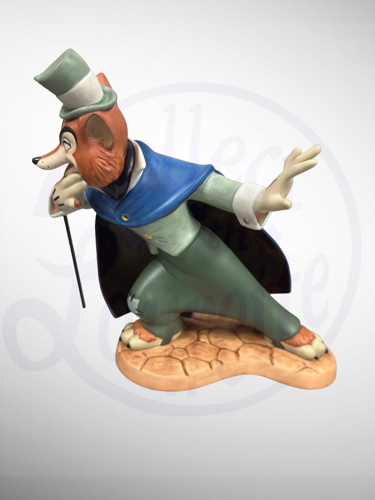 Walt Disney Classics Collection - Felonious Fox J. Worthington Foulfellow Pinocchio WDCC Figurine