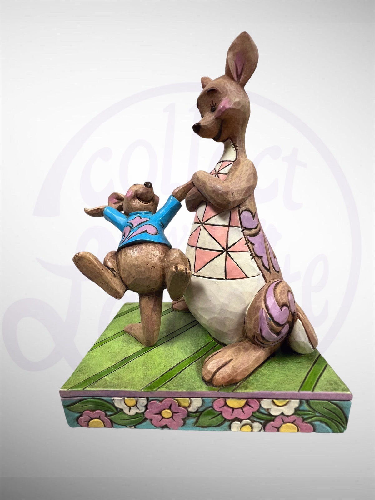 Jim Shore Disney Traditions - Look Mama, I Bounced! Kanga and Roo Figurine (No Box)