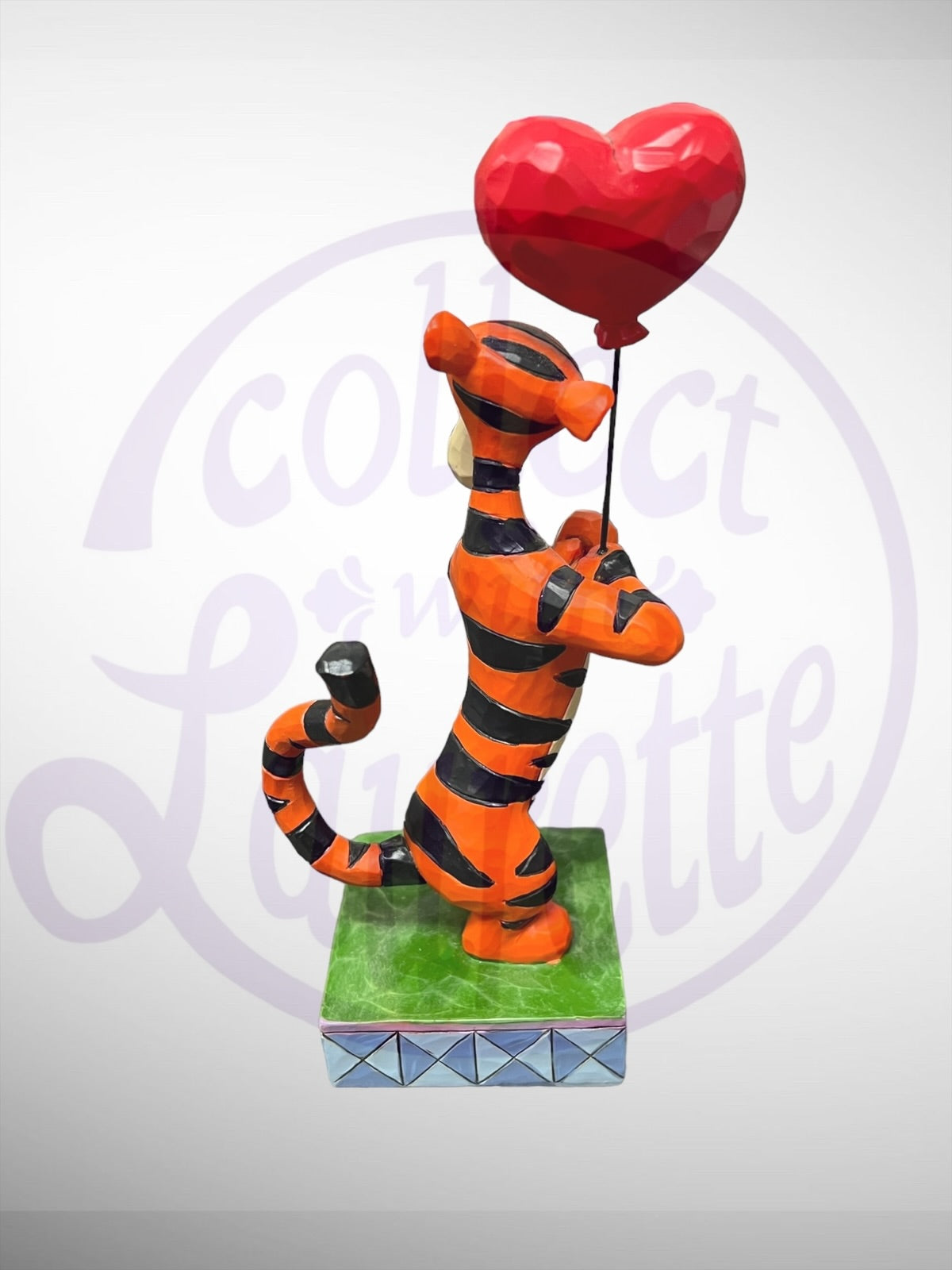 Jim Shore Disney Traditions - Heartstrings Tigger Balloon Figurine  (No Box)