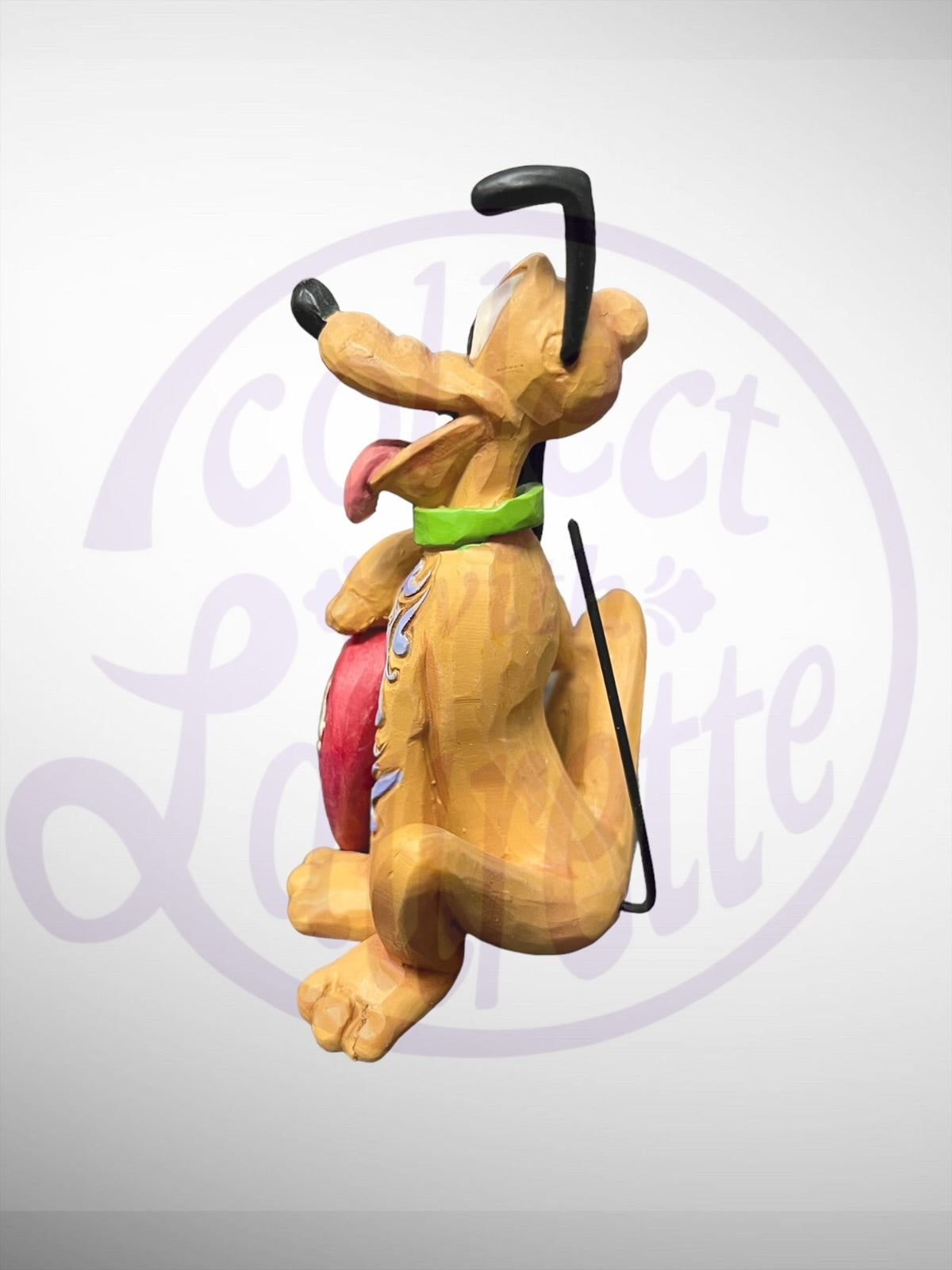 Jim Shore Disney Traditions - Pluto Holding Heart Figurine (No Box)