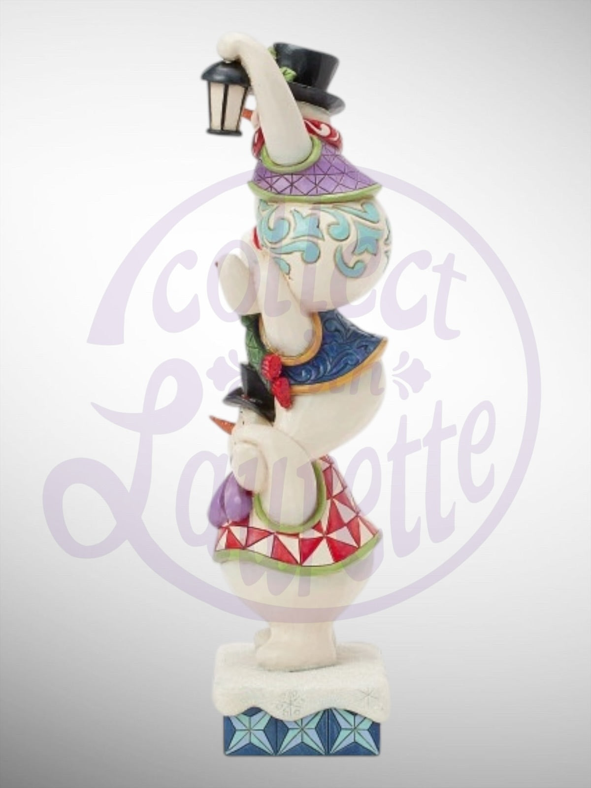 Jim Shore Heartwood Creek - The More the Merrier Stacked Snowman Figurine