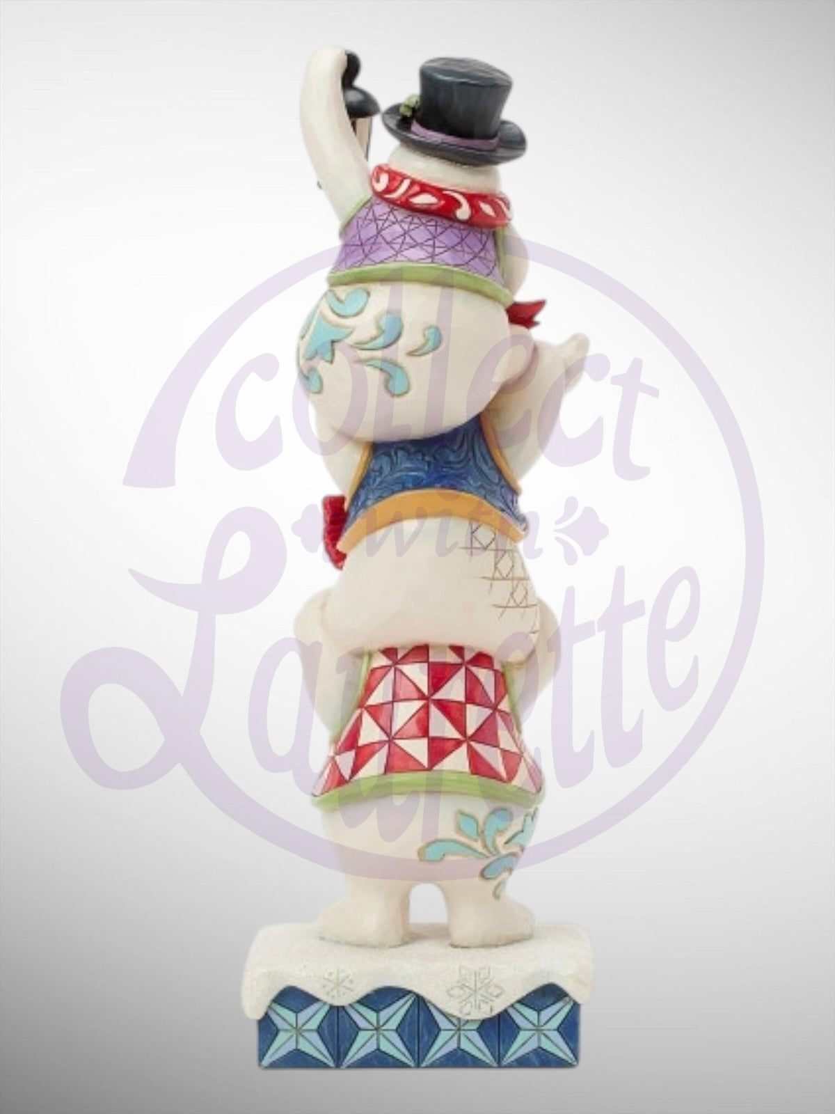 Jim Shore Heartwood Creek - The More the Merrier Stacked Snowman Figurine