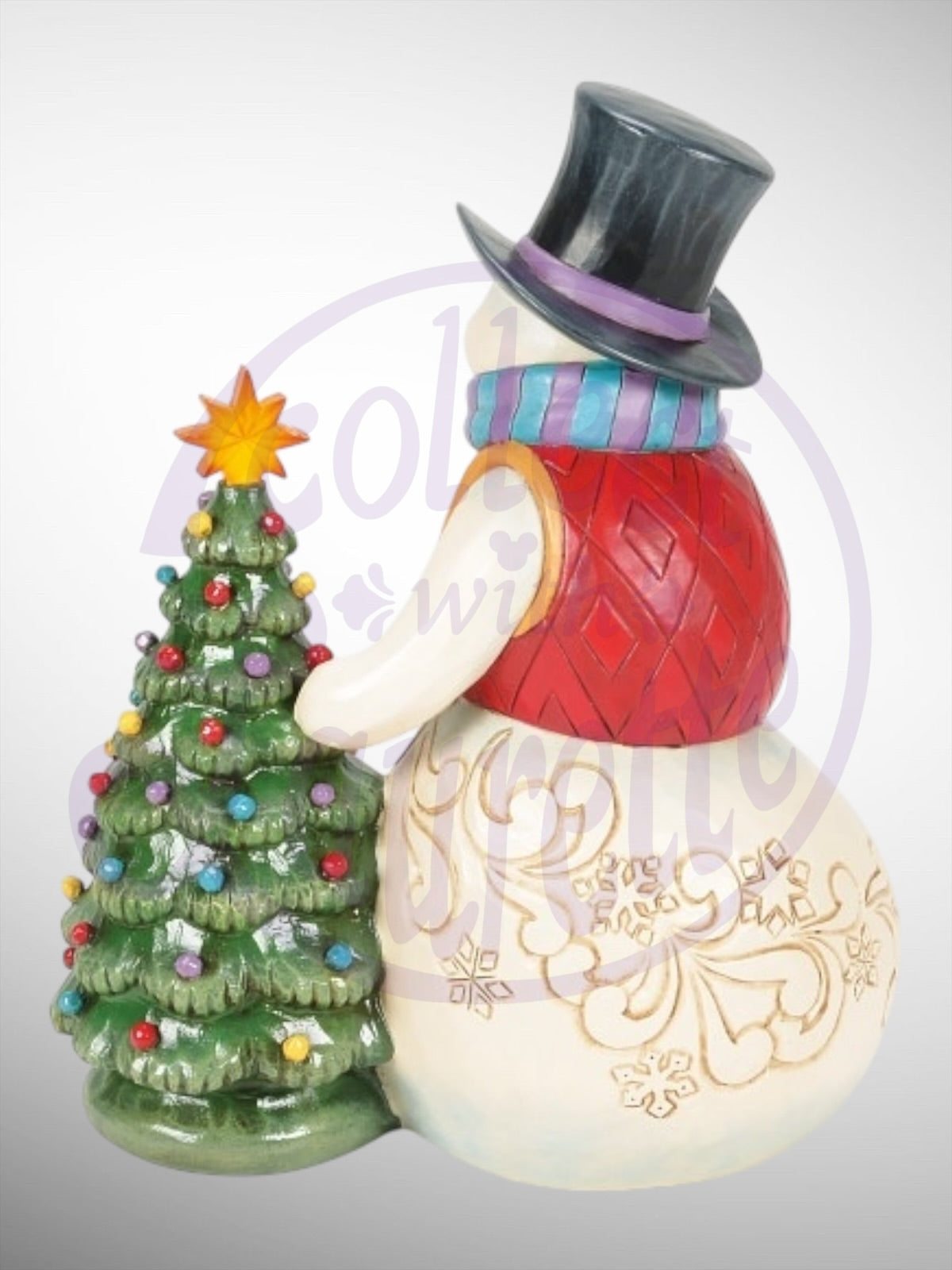 Jim Shore Heartwood Creek - All Is Merry and Bright Snowman Figurine