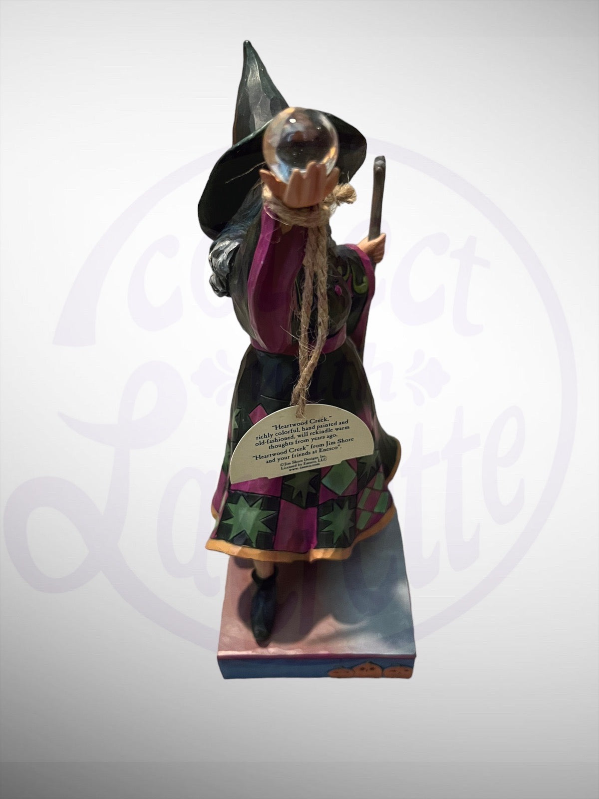 Jim Shore Heartwood Creek - The Witch is In Halloween Figurine