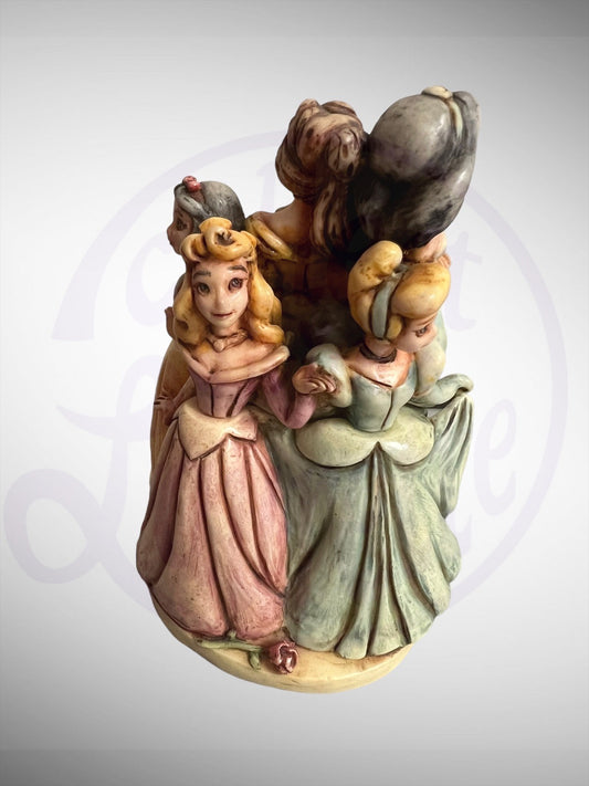 Harmony Kingdom Box - Disney Princesses Cinderella Jasmine Belle Snow White Aurora Figurine No Box