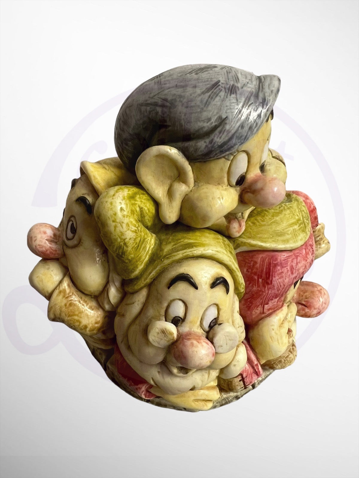 Harmony Kingdom Box - Disney Snow White Jubilee Seven Dwarfs Figurine No Box