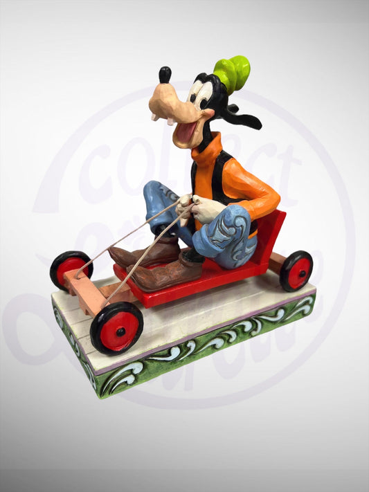 Jim Shore Disney Traditions - Life In The Slow Lane Goofy Figurine (No Box)