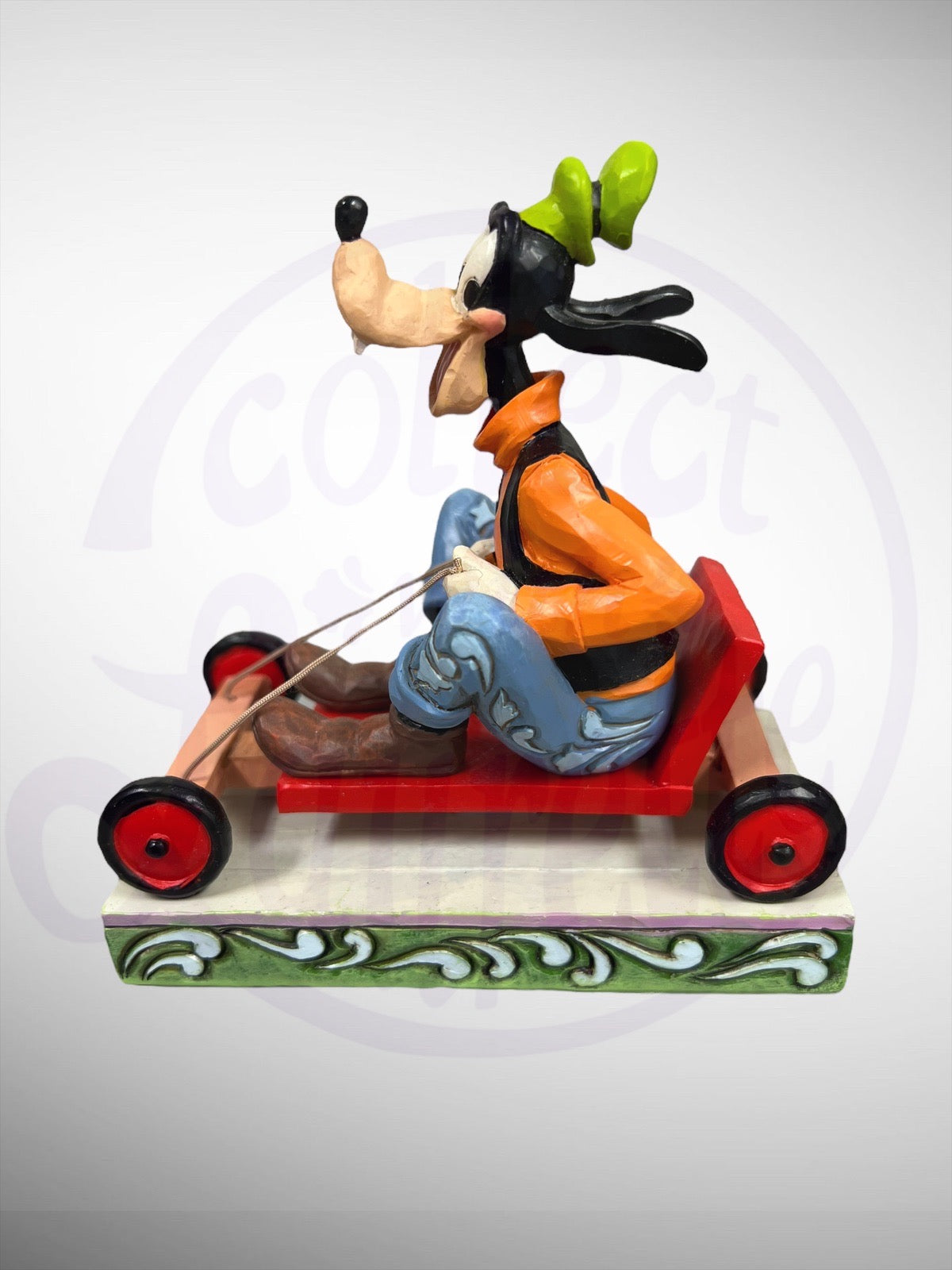 Jim Shore Disney Traditions - Life In The Slow Lane Goofy Figurine (No Box)