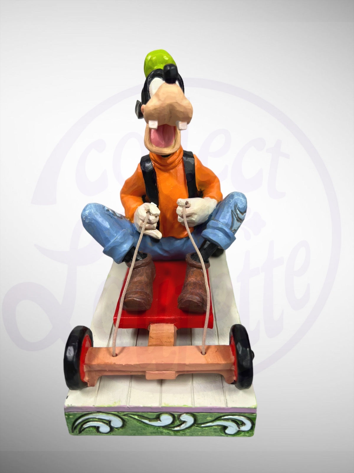 Jim Shore Disney Traditions - Life In The Slow Lane Goofy Figurine (No Box)